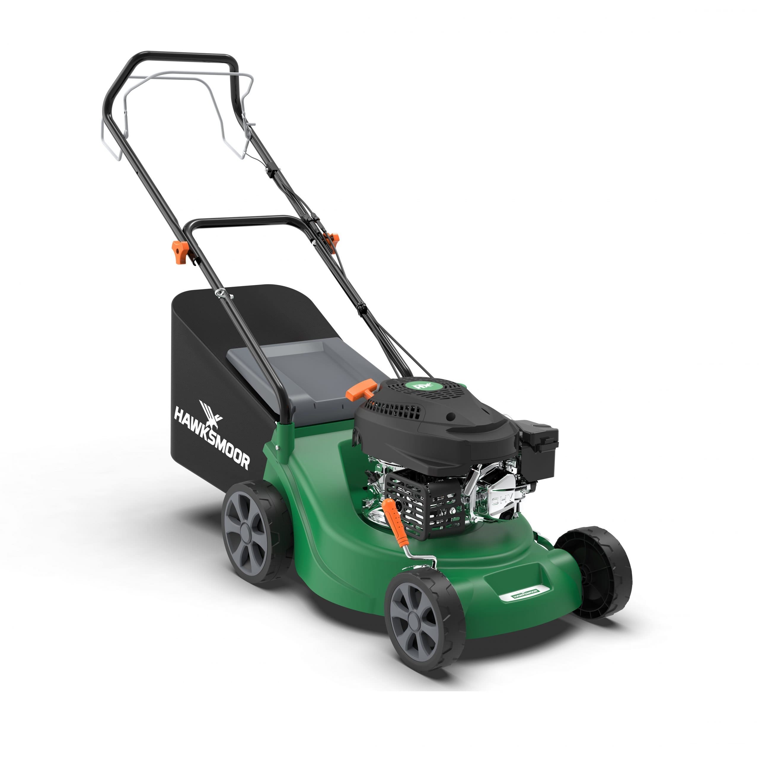HAWKSMOOR 127.1CC 40CM SELF PROPELLED PETROL LAWNMOWER WITH SE130 ENGINE