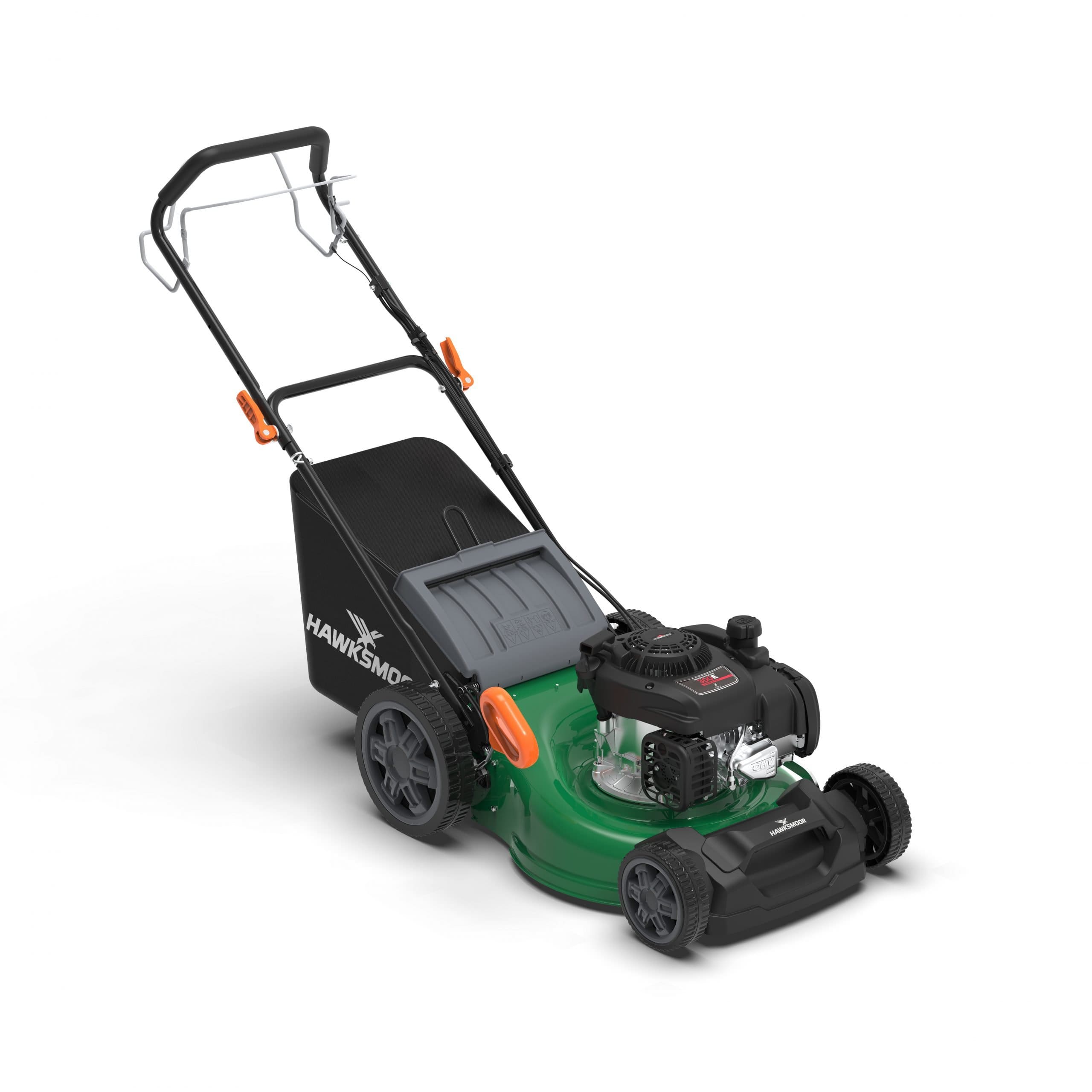 HAWKSMOOR 125CC 46CM SELF PROPELLED PETROL LAWNMOWER WITH BRIGGS & STRATTON 300 ENGINE