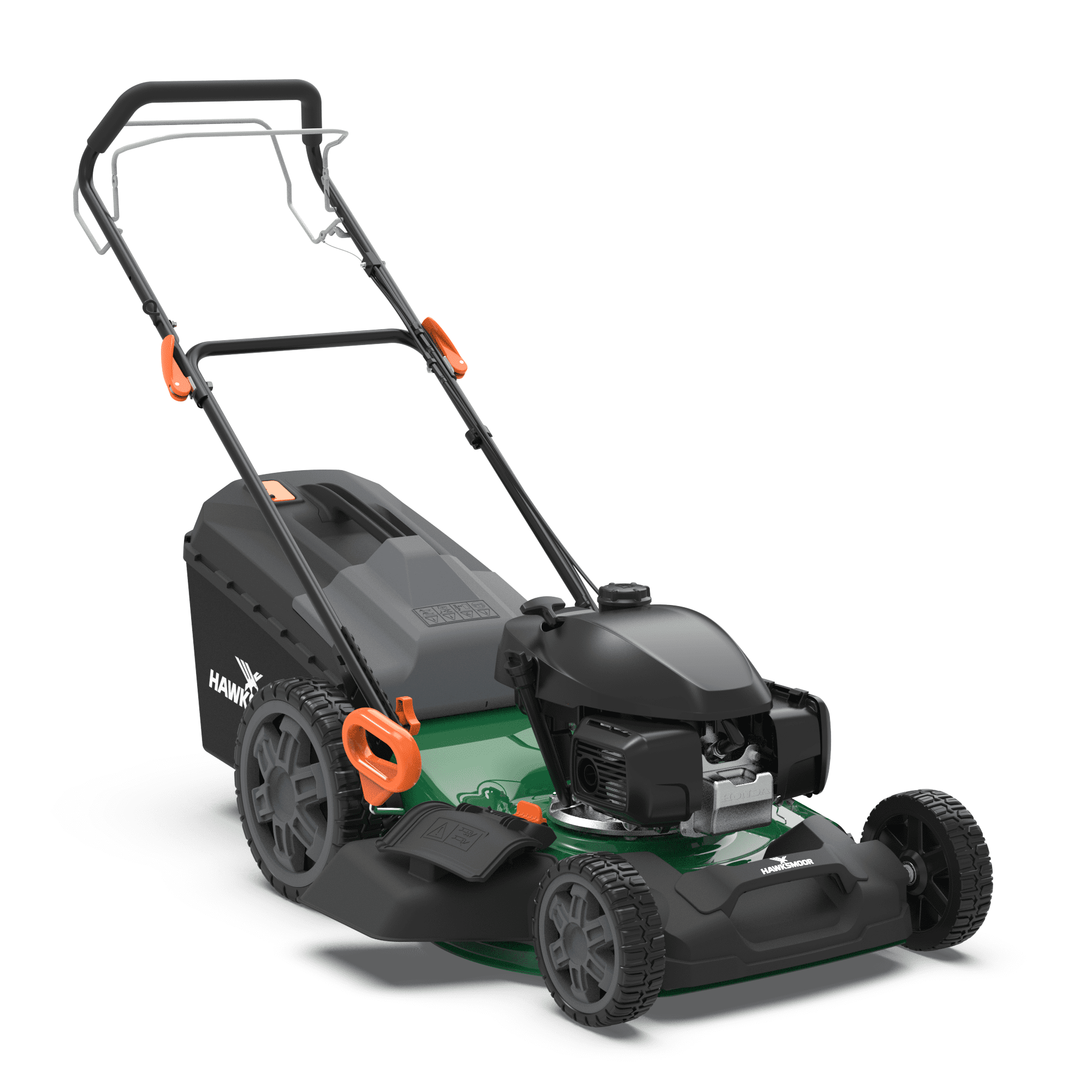 HAWKSMOOR 150CC 53CM SELF PROPELLED PETROL LAWNMOWER WITH HONDA GCV170 ENGINE