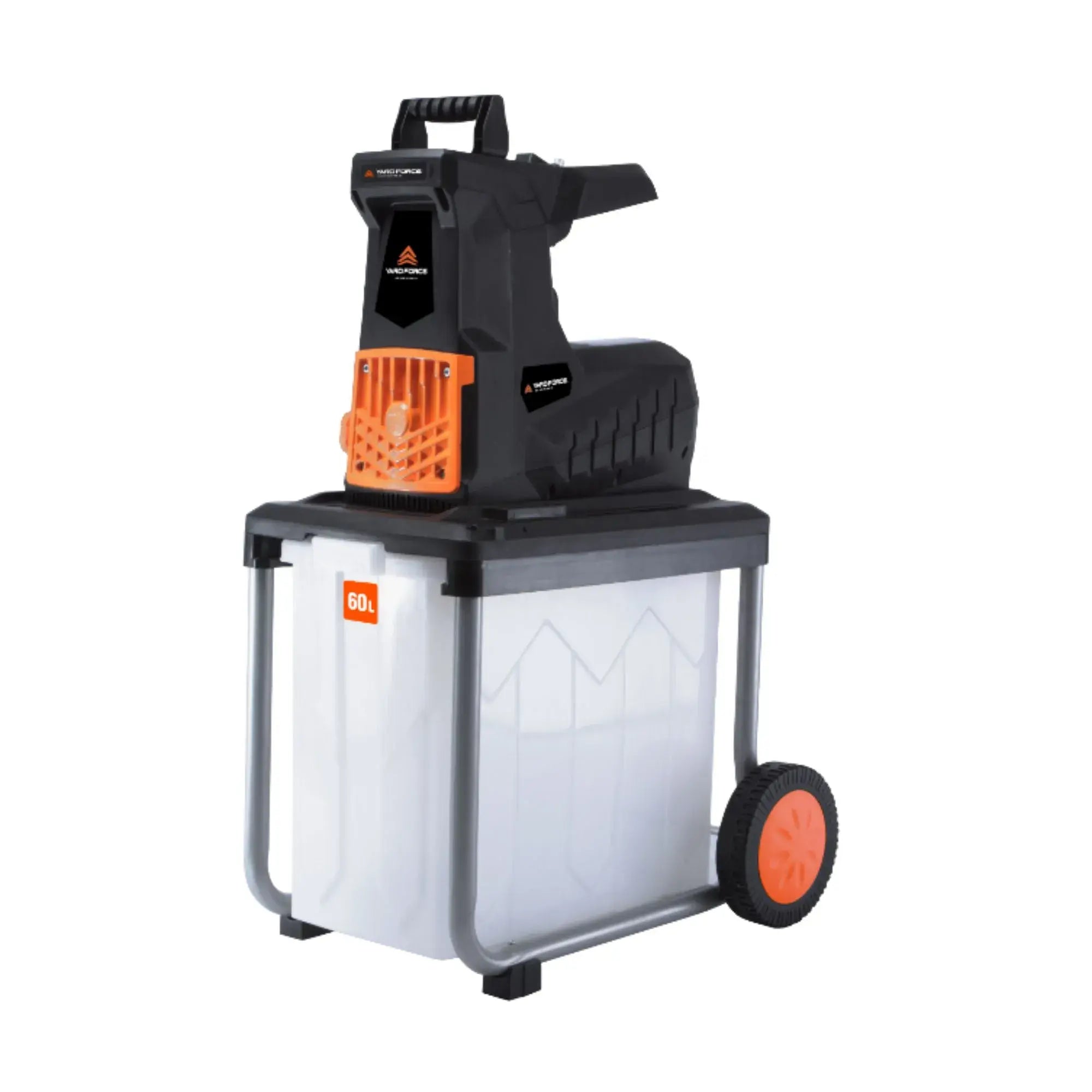 YARD FORCE 2800W ELECTRIC SILENT GARDEN SHREDDER