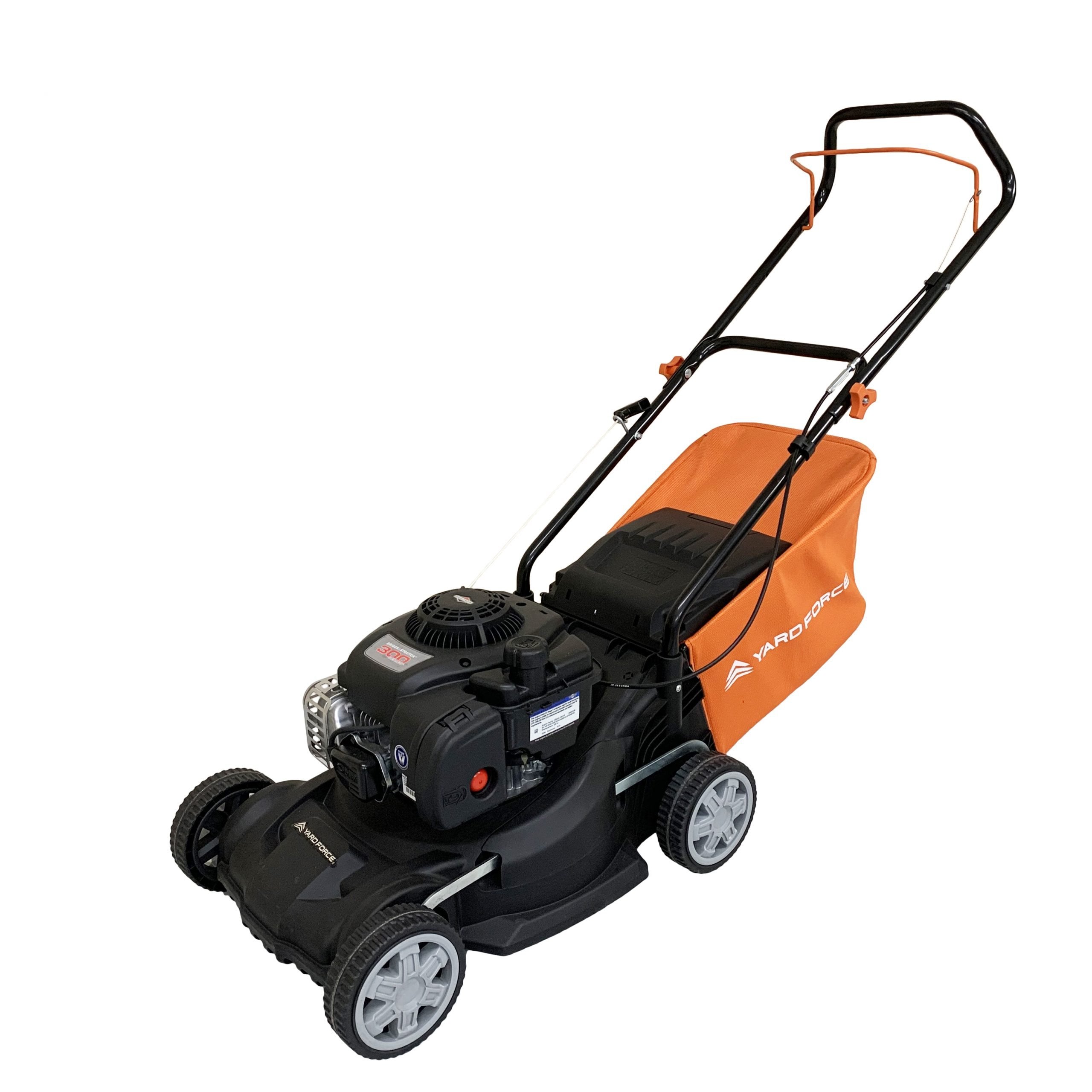 YARD FORCE 40CM PUSH PETROL LAWNMOWER WITH BRIGGS & STRATTON 300 ENGINE