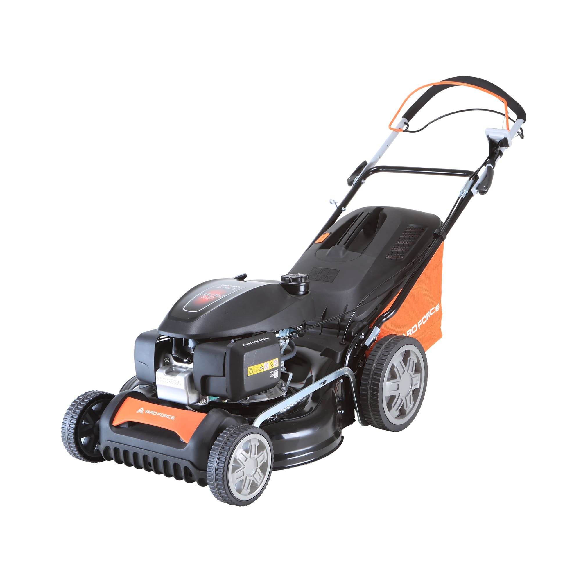 YARD FORCE 51CM SELF PROPELLED PETROL LAWNMOWER 167CC HONDA ENGINE