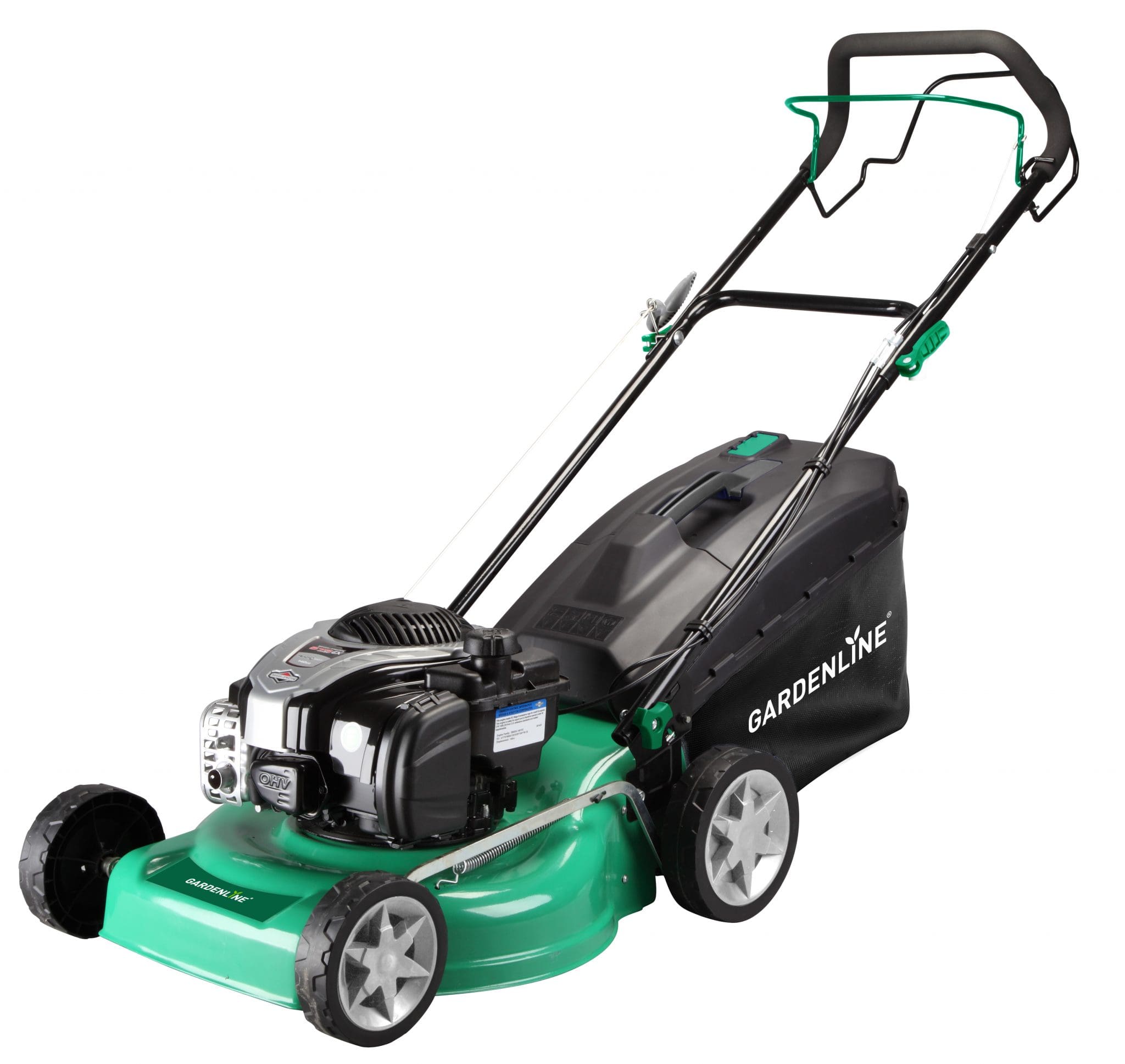 GARDENLINE 46CM SELF PROPELLED PETROL LAWNMOWER 2014 BRIGGS & STRATTON 575EX ENGINE
