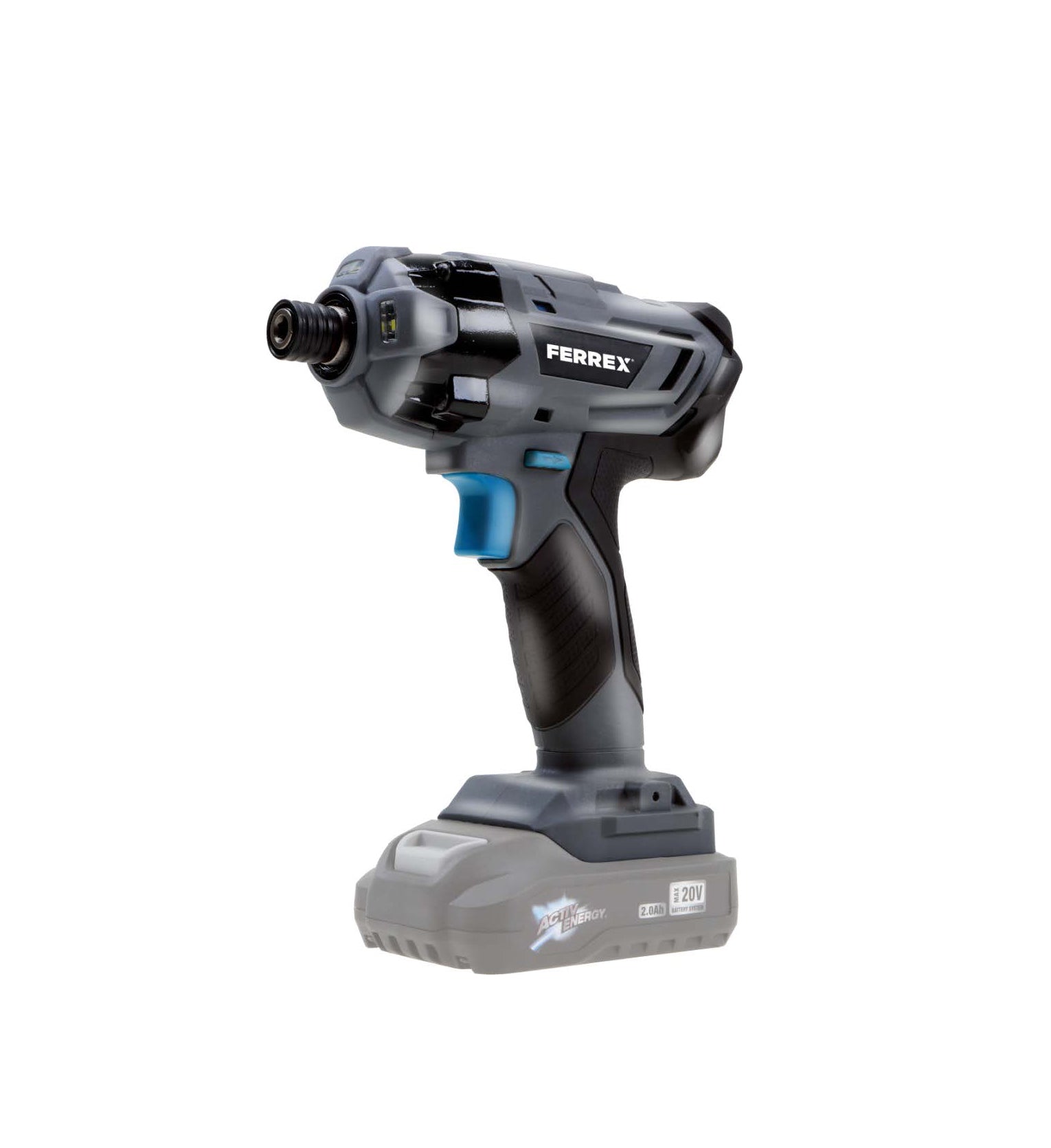 FERREX 20V LI-ION CORDLESS IMPACT DRILL (WITHOUT BATTERY OR CHARGER)
