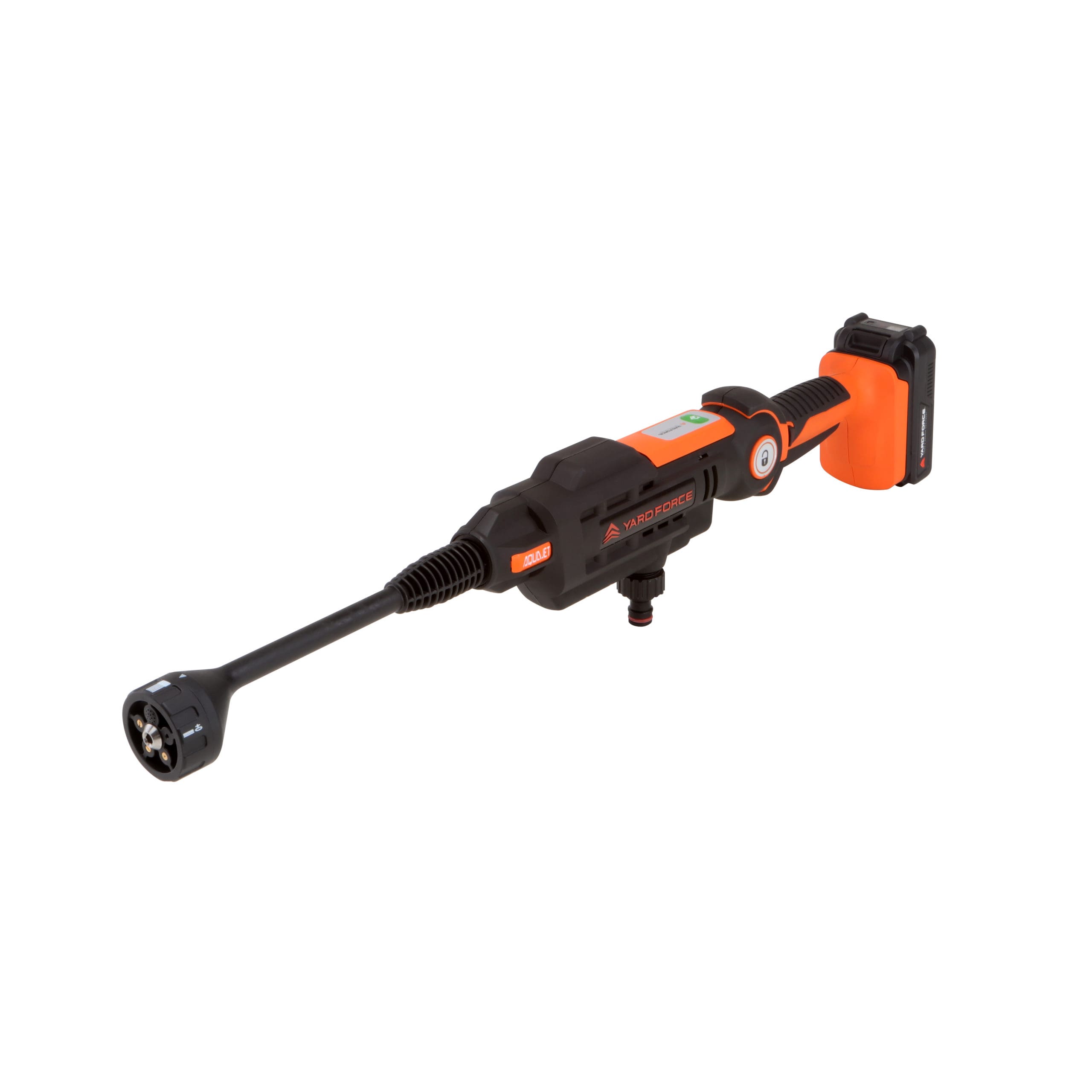 YARD FORCE 20V CORDLESS PRESSURE WASHER WITH 5-IN-1 NOZZLE