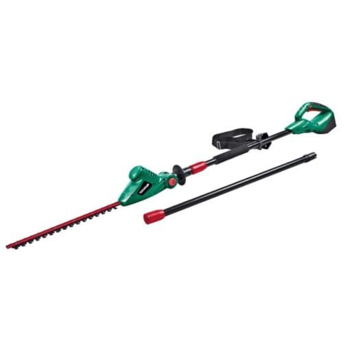QUALCAST 18V NI-CD CORDLESS POLE HEDGE TRIMMER
