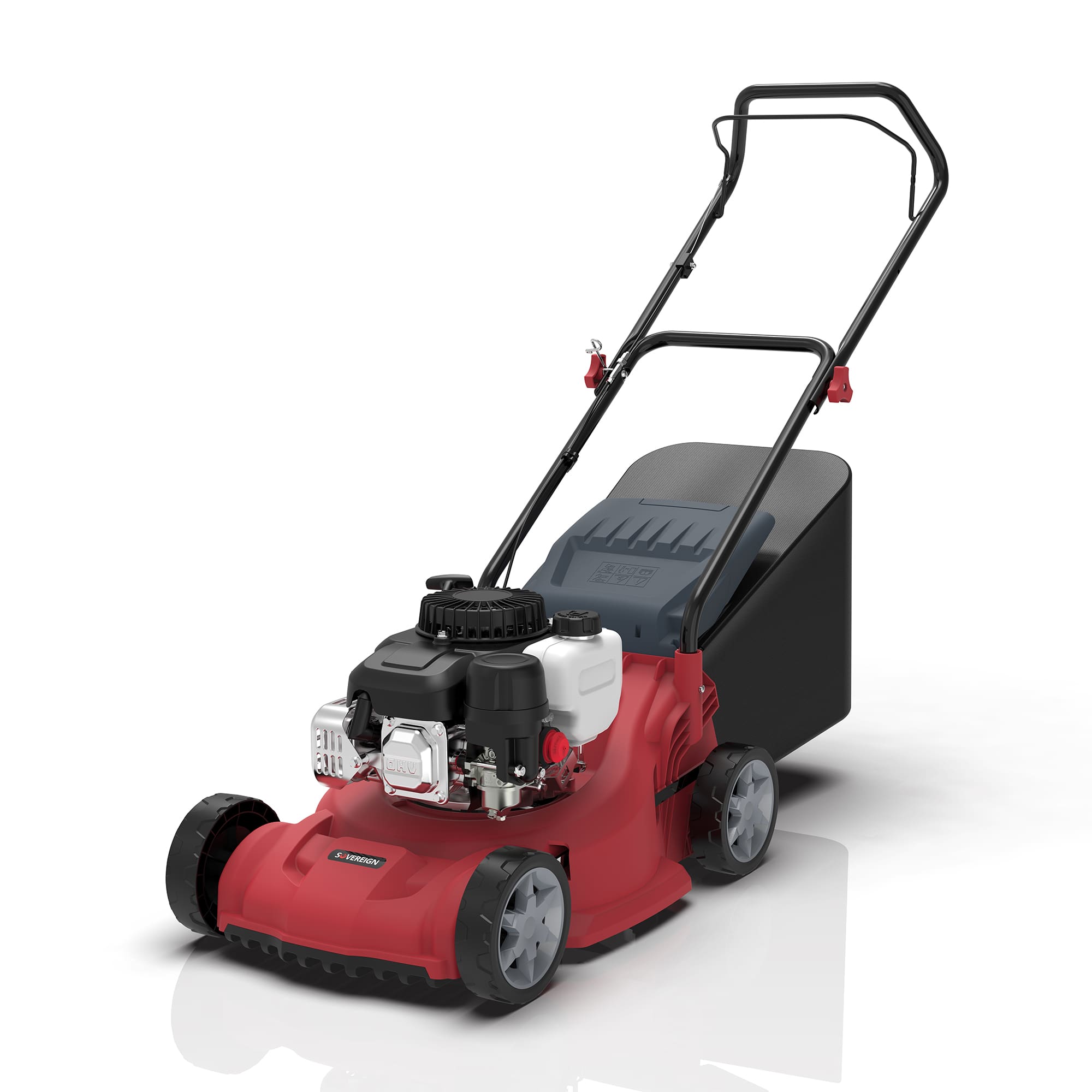 SOVEREIGN 40CM PETROL HAND PUSH LAWNMOWER WITH NP130 ENGINE