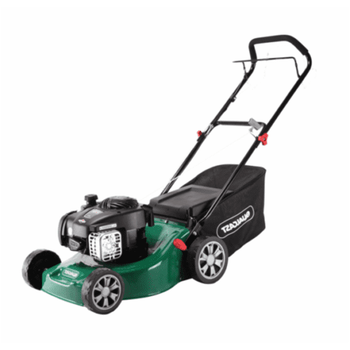QUALCAST 41CM HAND PUSH PETROL LAWNMOWER WITH BRIGGS & STRATTON 450E ENGINE