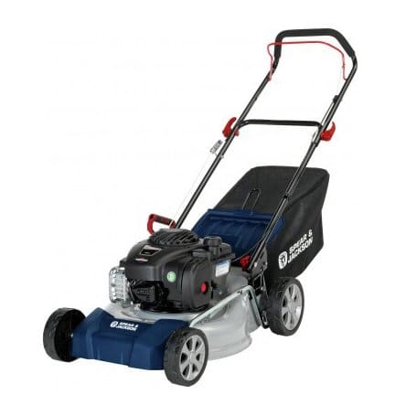 SPEAR & JACKSON 41CM HAND PUSH PETROL LAWNMOWER WITH BRIGGS & STRATTON 450E ENGINE