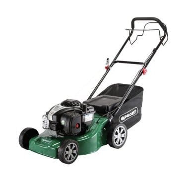 QUALCAST 41CM SELF PROPELLED PETROL LAWNMOWER WITH BRIGGS & STRATTON 450E ENGINE
