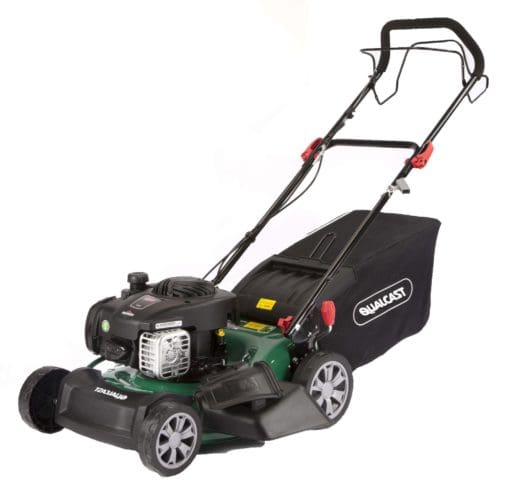 QUALCAST 46CM SELF PROPELLED PETROL LAWNMOWER WITH BRIGGS & STRATTON 450 ENGINE