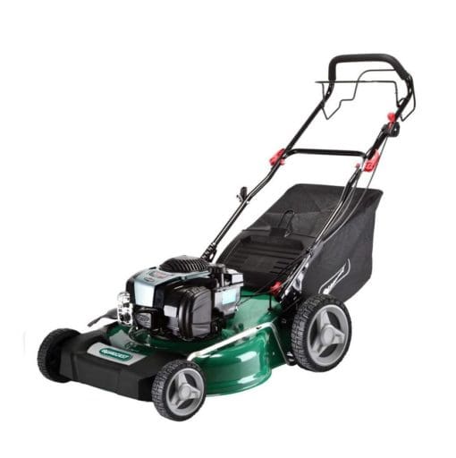 QUALCAST 46CM SELF PROPELLED PETROL LAWNMOWER WITH BRIGGS & STRATTON 450E ENGINE