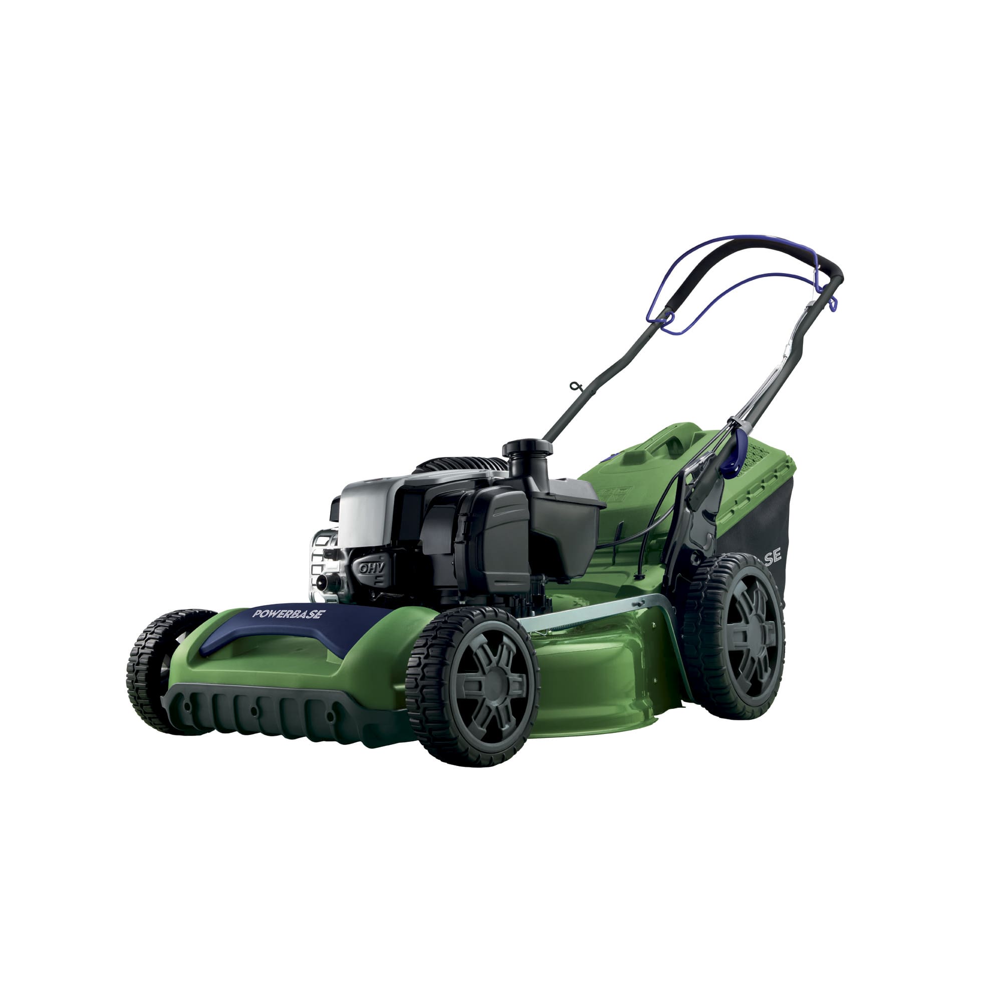 POWERBASE 51CM SELF PROPELLED PETROL LAWNMOWER WITH 625EXI B&SENGINE