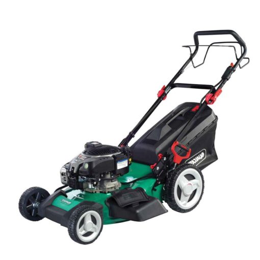 QUALCAST 53CM SELF PROPELLED PETROL LAWNMOWER WITH BRIGGS & STRATTON 775IS INSTART ELECTRIC ENGINE