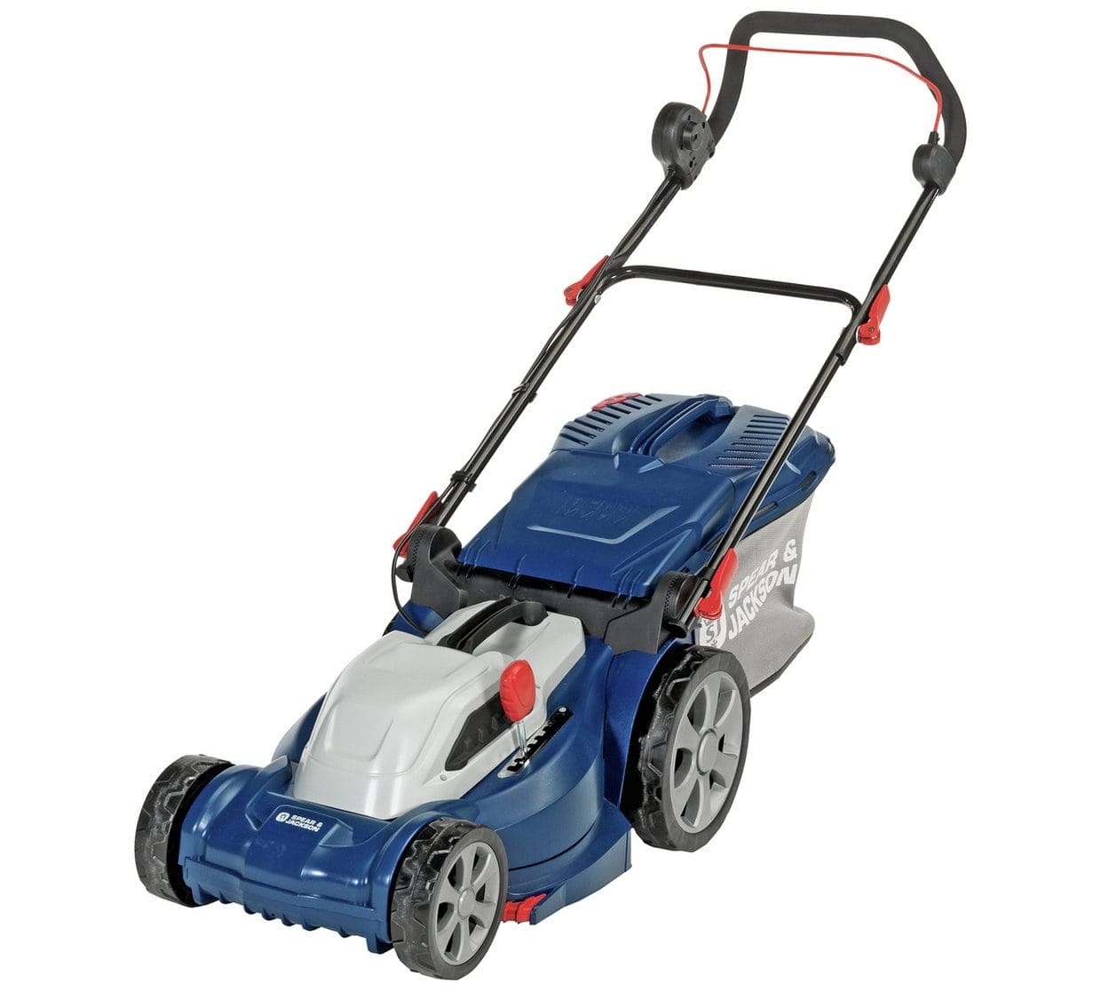SPEAR & JACKSON 1600W 37CM ELECTRIC ROTARY LAWNMOWER