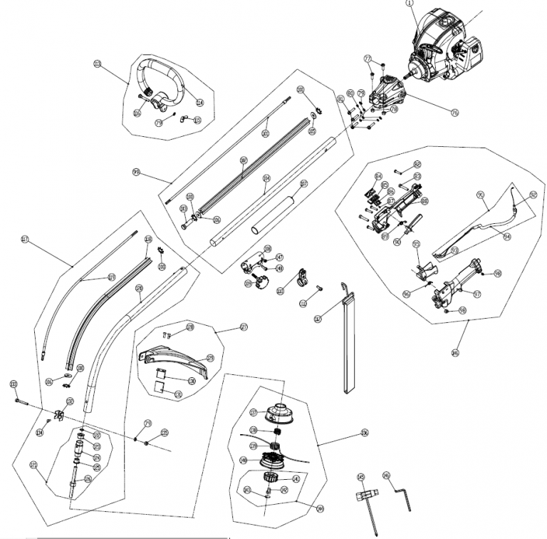 CHALLENGE XTREME 26CC PETROL GRASS TRIMMER Coreservice