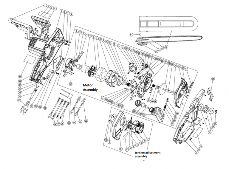 SPEAR & JACKSON 2400W CORDED CHAINSAW Coreservice