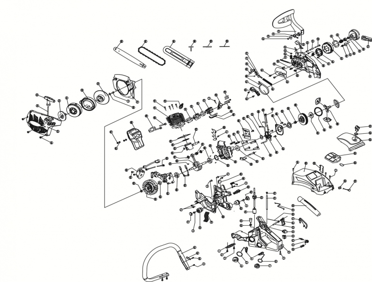 SPEAR & JACKSON 40CM 41CC PETROL CHAINSAW Coreservice