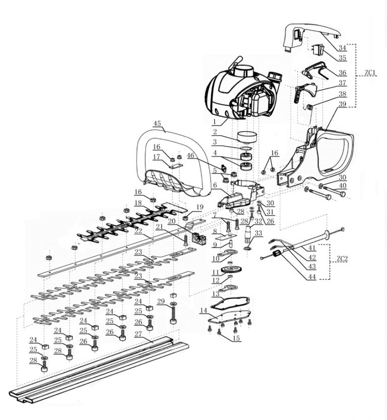 SOVEREIGN 22CC PETROL HEDGE TRIMMER Coreservice