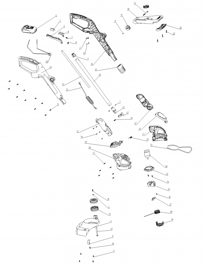 SPEAR & JACKSON 25CM 18V CORDLESS GRASS TRIMMER | Coreservice