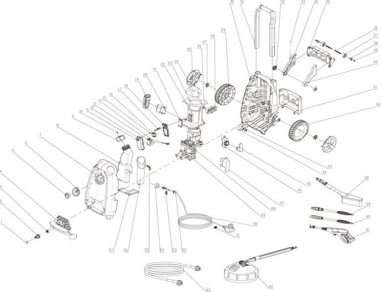 QUALCAST 1800W PRESSURE WASHER Coreservice