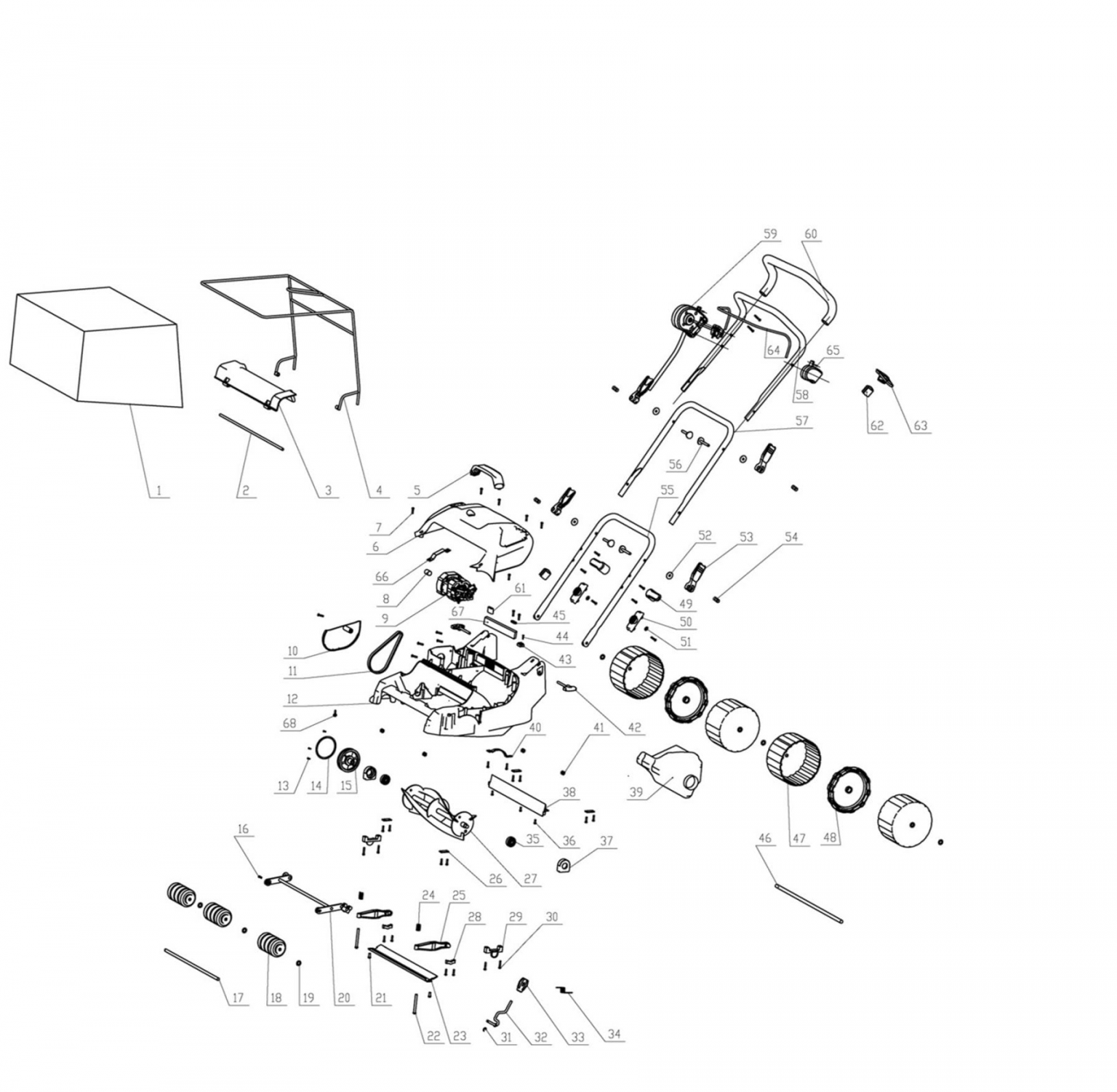 QUALCAST 400W CORDED CYLINDER LAWNMOWER Coreservice