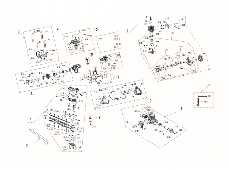 QUALCAST 26CC PETROL HEDGE TRIMMER Coreservice