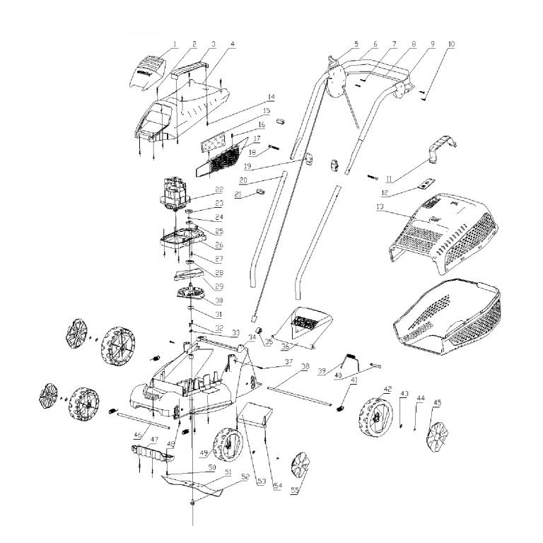 HAWKSMOOR 1200W 32CM ELECTRIC LAWNMOWER | Coreservice