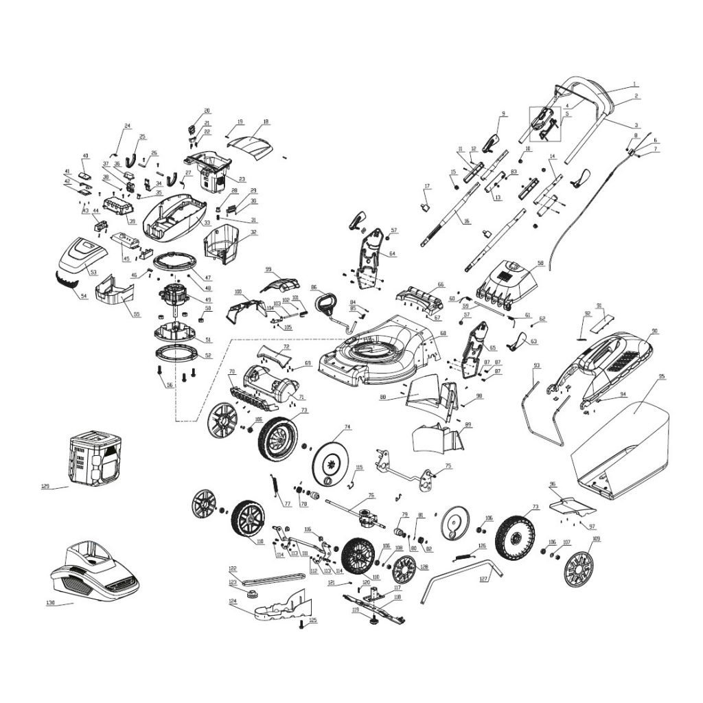 YARD FORCE 46CM 40V CORDLESS LAWNMOWER Coreservice